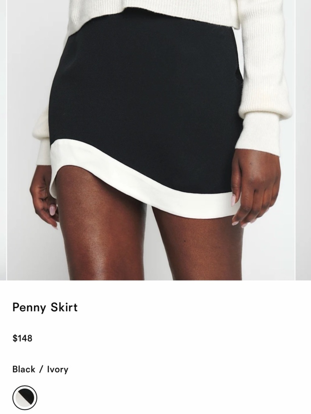 Reformation Penny Skirt - Picture 2 of 8
